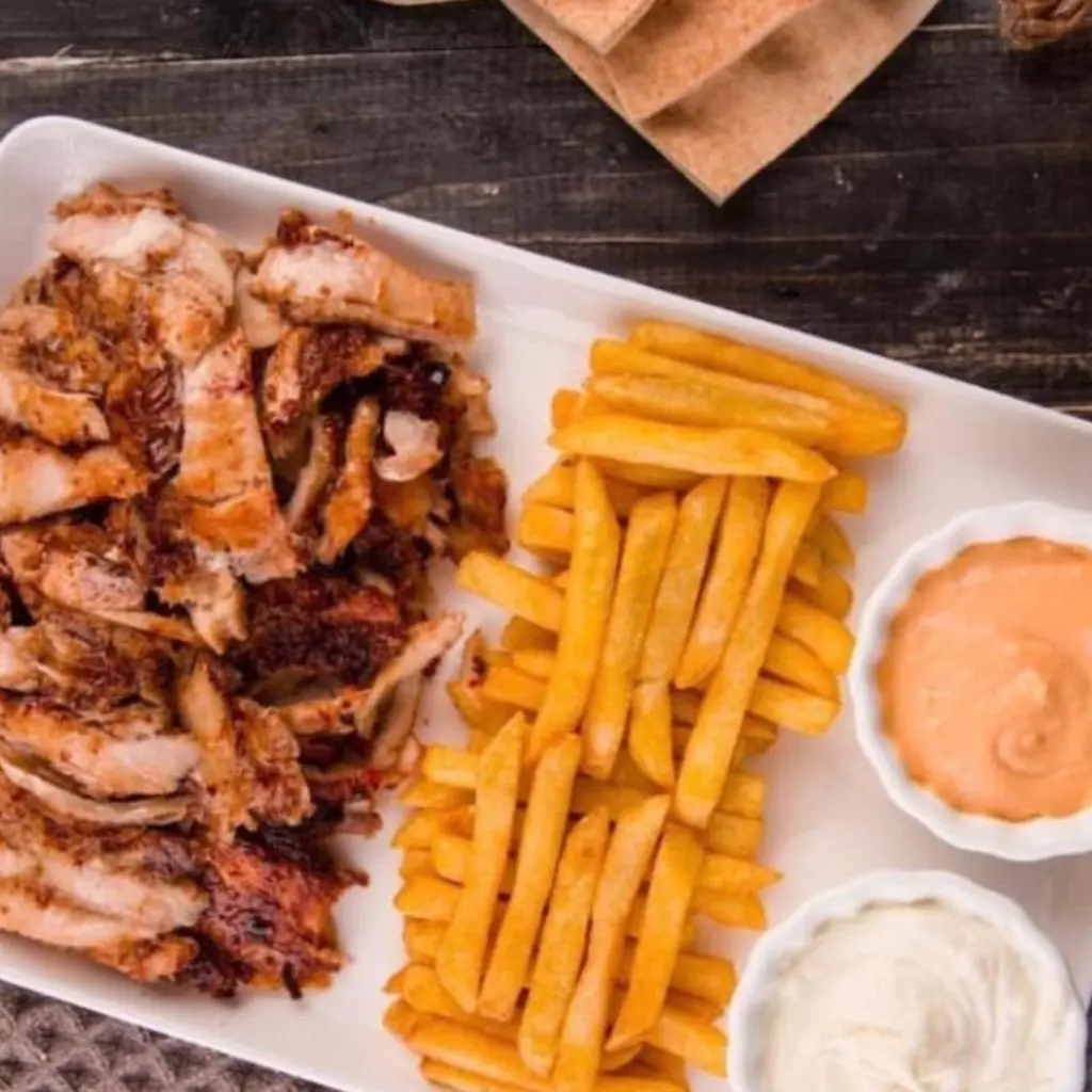 Chicken Shawarma Plate Meal